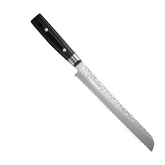 Yaxell Zen Broodmes 23 cm – 37 Lagen Damaststaal – Canvas-Micarta Heft
