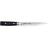 Yaxell Yaxell Japans - Serie Zen - Vleesmes - VG10 Staal - 61 HRC - Lemmet 18 cm - 37 Lagen Damaststaal - Canvas-Micarta Heft Yaxell Yaxell Japans - Serie Zen - Vleesmes - VG10 Staal - 61 HRC - Lemmet 18 cm - 37 Lagen Damaststaal - Canvas-Micarta Heft