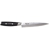 Yaxell Yaxell Japans - Serie Tsuchimon - Vleesmes - VG10 Staal - 61 HRC - Lemmet 18 cm - 3 Lagen Damaststaal - Canvas-Micarta Heft Yaxell Yaxell Japans - Serie Tsuchimon - Vleesmes - VG10 Staal - 61 HRC - Lemmet 18 cm - 3 Lagen Damaststaal - Canvas-Micarta Heft