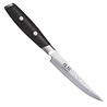 Yaxell Yaxell Japans - Serie Tsuchimon - Steakmes - VG10 Staal - 61 HRC - Lemmet 11 cm - 3 Lagen Damaststaal - Canvas-Micarta Heft Yaxell Yaxell Japans - Serie Tsuchimon - Steakmes - VG10 Staal - 61 HRC - Lemmet 11 cm - 3 Lagen Damaststaal - Canvas-Micarta Heft