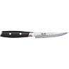 Yaxell Yaxell Japans - Serie Tsuchimon - Steakmes - VG10 Staal - 61 HRC - Lemmet 11 cm - 3 Lagen Damaststaal - Canvas-Micarta Heft Yaxell Yaxell Japans - Serie Tsuchimon - Steakmes - VG10 Staal - 61 HRC - Lemmet 11 cm - 3 Lagen Damaststaal - Canvas-Micarta Heft