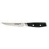 Yaxell Yaxell Japans - Serie Tsuchimon - Steakmes - VG10 Staal - 61 HRC - Lemmet 11 cm - 3 Lagen Damaststaal - Canvas-Micarta Heft Yaxell Yaxell Japans - Serie Tsuchimon - Steakmes - VG10 Staal - 61 HRC - Lemmet 11 cm - 3 Lagen Damaststaal - Canvas-Micarta Heft