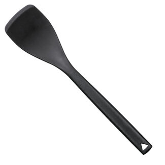 Triangle Siliconen Spatel – Hittebestendig – Zwart – Vaatwasserbestendig