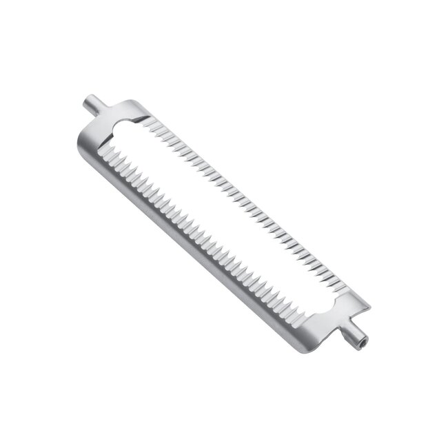 Triangle Dubbelzijdige Dunschiller – Gekarteld en Rood – Vaatwasserbestendig