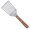 Triangle Triangle Palet met Knik Breed en Gleuven Lemmet 12 cm - Heft van Gedempt Kersenhout Triangle Triangle Palet met Knik Breed en Gleuven Lemmet 12 cm - Heft van Gedempt Kersenhout