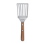Triangle Knikbreed Paletmes met Gleuven – 12 cm – Kersenhouten Heft