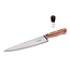 Robert Herder Serie 1922 – Koksmes – Carbonstaal – Middenspits – Lemmet 23 cm – Heft Walnotenhout