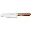 Robert Herder Santoku Koksmes – Carbonstaal – Lemmet 16,5 cm – Heft Beukenhout