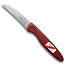 Robert Herder Molenmes – Schilmesje – Classicfutur – RVS – Gebogen – Lemmet 70 mm – Kunststof Heft – Rood