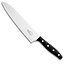 Robert Herder K-Chef Koksmes – RVS – Lichte Ronding – Lemmet 22,5 cm – Heft POM Zwart