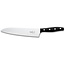 Robert Herder K-Chef Koksmes – RVS – Lichte Ronding – Lemmet 22,5 cm – Heft POM Zwart