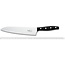 Robert Herder K-Chef Koksmes – RVS – Lichte Ronding – Lemmet 22,5 cm – Heft POM Zwart