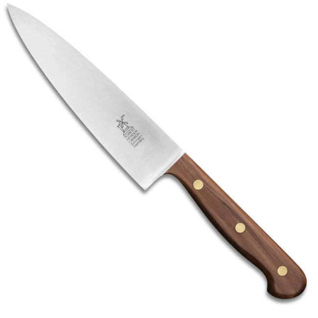 Robert Herder Serie 1922 – Koksmes – Carbonstaal – Middenspits – Lemmet 23 cm – Heft Pruimenhout