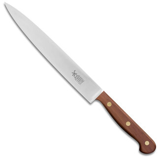 Robert Herder Serie 1922 – Trancheermes – Carbonstaal – Stijf – Lemmet 23 cm – Heft Pruimenhout