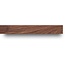 Robert Herder Magneetlijst – 490x70x20 /40 mm – Walnotenhout – Exclusief Messen