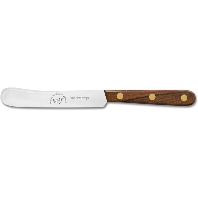 Robert Herder Ontbijtmes – Buckels – RVS – Fehrekampf – Lemmet 118 mm – Heft Palissander Hout