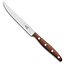 Robert Herder Windmühle Steakmes – RVS – Glad – Lemmet 12,5 cm – Heft Pruimenhout