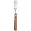 Robert Herder Tafelvork – Buckels – RVS – Lemmet 20 cm – Heft Kersenhout