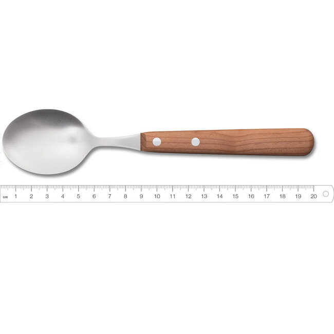 Robert Herder Tafellepel – Buckels – RVS – Lemmet 20 cm – Heft Kersenhout