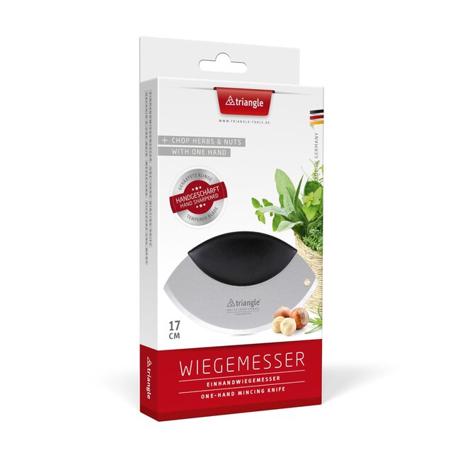 Triangle Wiegemes 17 cm – Ideaal voor Eénhandig Hakken – Solingen Kwaliteit