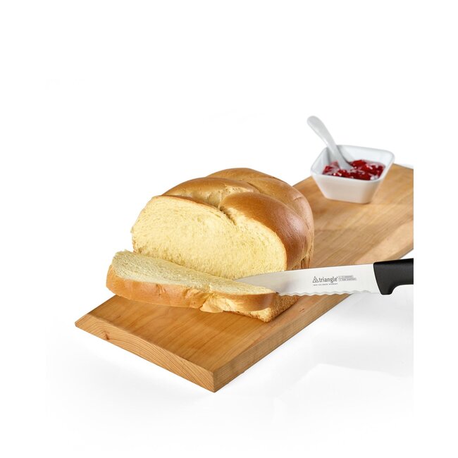 Triangle Universeel Keukenmes – 16 cm – Getand Lemmet – RVS – Vaatwasserbestendig