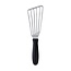 Triangle RVS Spatel met Sleuven – 16 cm – Vaatwasserbestendig – Zwart