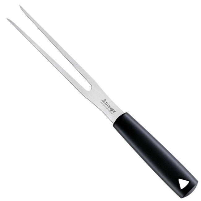 Triangle Vleesvork 14 cm – RVS – Met Ophangsysteem – Vaatwasserbestendig