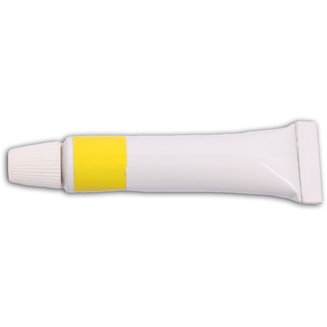 W-Selected Scheermesriempasta – Geel – Tube – 18 cm – Voor Wetten en Polijsten