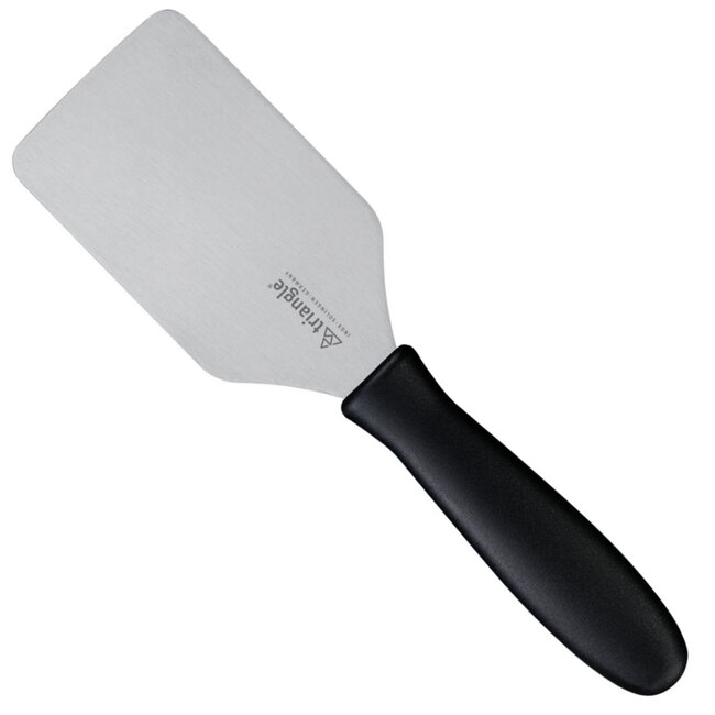 Triangle RVS Paletmes 12cm – Elegant Zwart – Perfect voor elke Chef