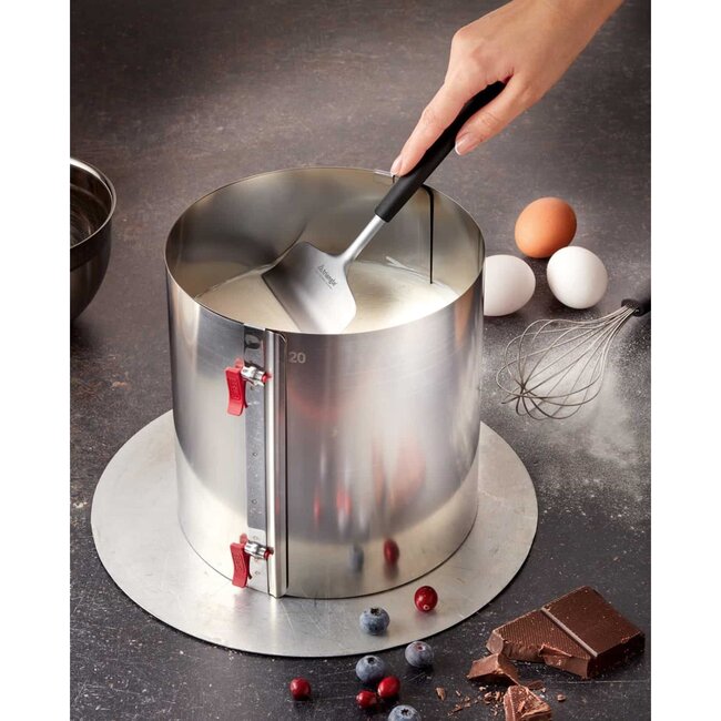 Triangle Spirit-serie Crèmespatel – Perfect voor Taarten en Gebak – Vaatwasmachinebestendig