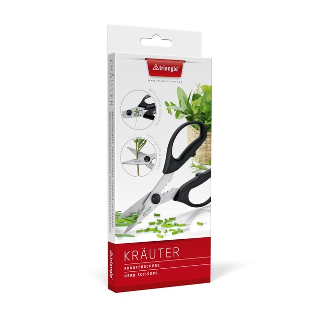Triangle Multifunctionele Kruidenschaar – Uitneembaar – Roestvrijstaal – Vaatwasserbestendig