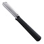 Triangle Professioneel Kerf- en Decoreermesje – Gegolfd – RVS – 14 cm