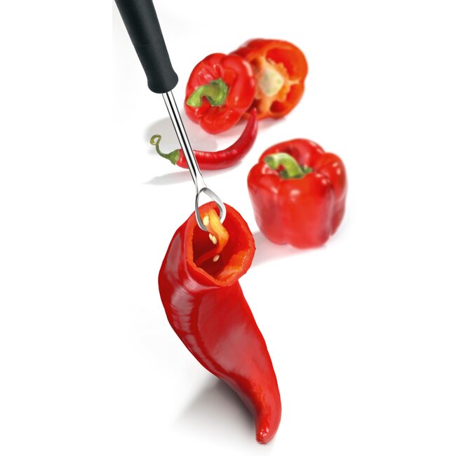 Triangle Professionele Ontkerner – RVS Lemmet – Vaatwasserbestendig – Zwart