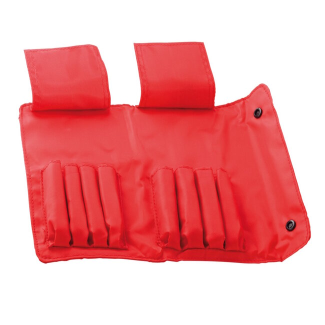 Triangle Rode Roletui voor 8 Keukenhulpen – Veilig en Georganiseerd