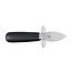 Triangle Oesterbreker met Beschermrand – RVS – Zwart Houten Heft – 17 cm