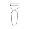 Triangle Triangle Dunschiller van Roestvrij Staal met Kartelmesje Breedte 50 mm Triangle Triangle Dunschiller van Roestvrij Staal met Kartelmesje Breedte 50 mm