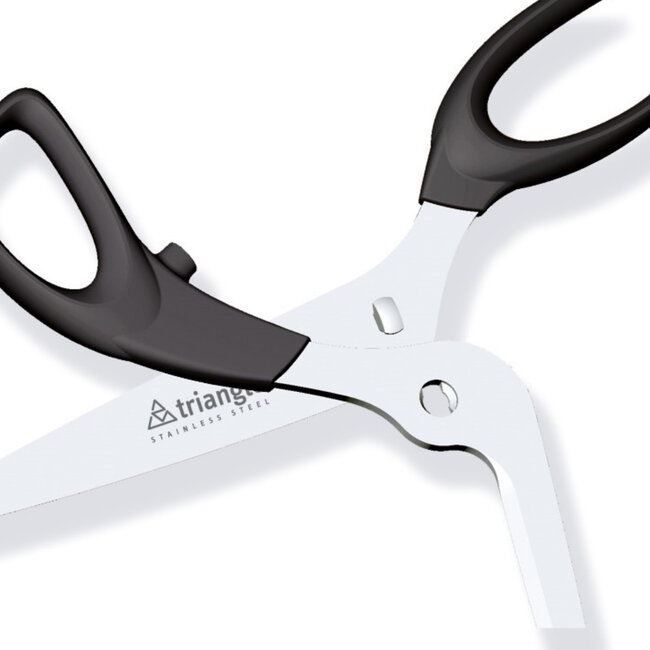 Triangle Uitneembare Pizzaschaar in Zwart RVS – Vaatwasserbestendig