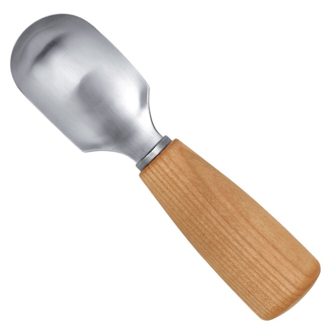 Triangle Soul Fruitlepel – Roestvrijstaal en Kersenhout – Duurzaam Duits Design