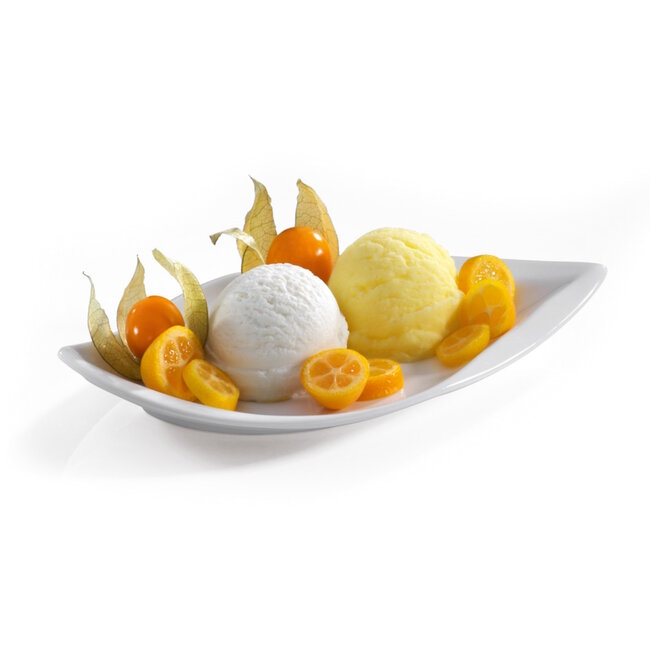 Triangle Spirit Fruitlepel – Uithollen als Kunst – Vaatwasserbestendig – Zwart