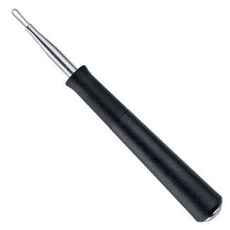 Triangle Professioneel Kerf- en Decoreermesje – RVS – 14 cm – Zwart
