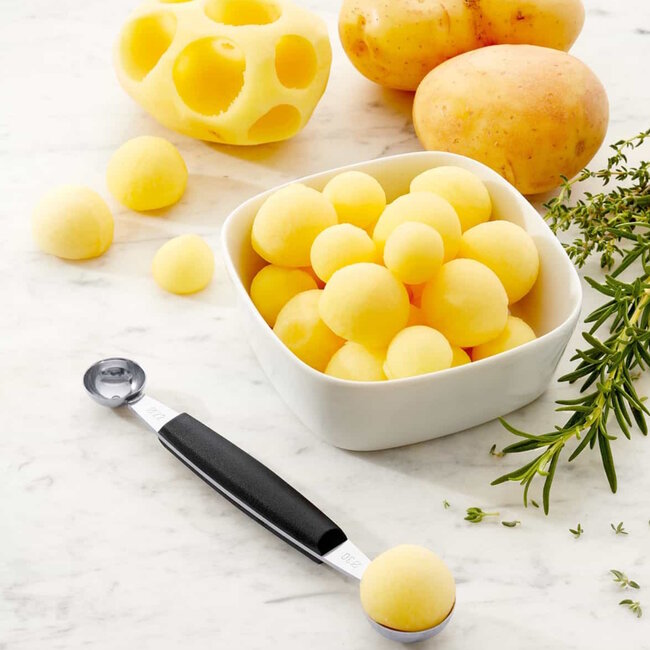 Triangle Dubbele Pommes Parisienne Boor – Perfecte Bolletjes van Groenten en Fruit
