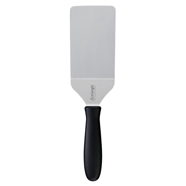 Triangle Paletmes met Knik – 14 cm – Hoogwaardig RVS – Stijlvol Zwart