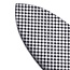 Triangle Palet Strijkmesje 10 cm – Antikleef & Ergonomisch Design – Zwart