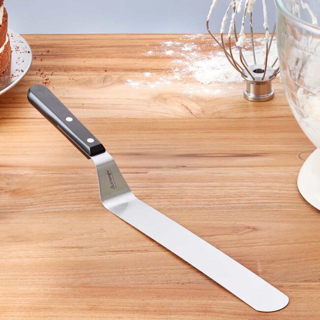 Triangle Paletmes met Flexibel Kniklemmet – 20 cm – Vaatwasserbestendig – RVS