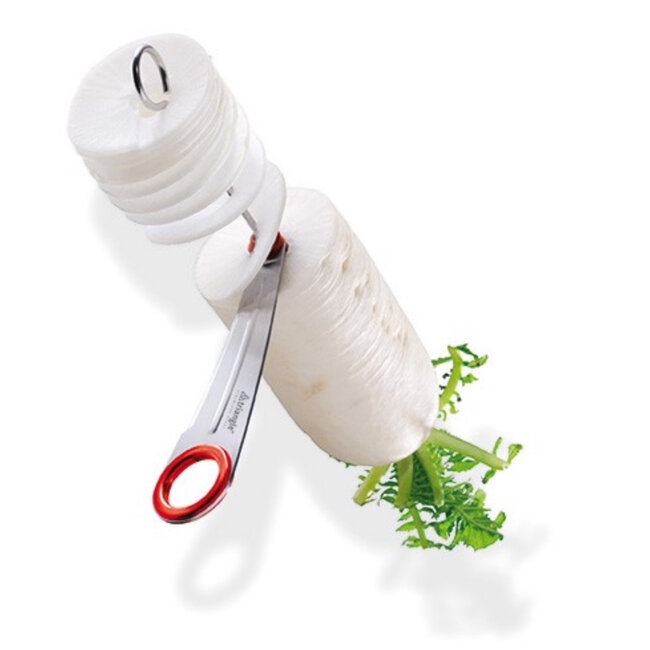 Triangle Essentiële Radijs Snijder – Creëer Perfecte Groentespiralen