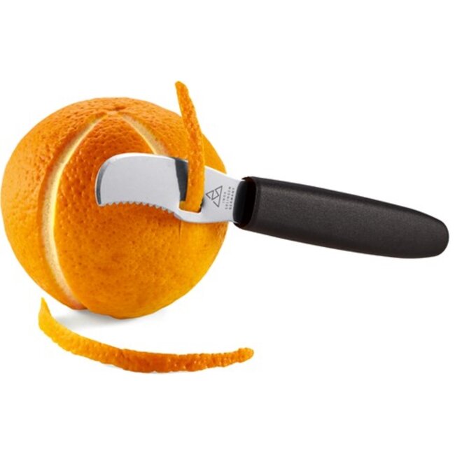 Triangle Professioneel Sinaasappel Schilmesje – 16,5 cm – Vaatwasserbestendig – Kartelrand