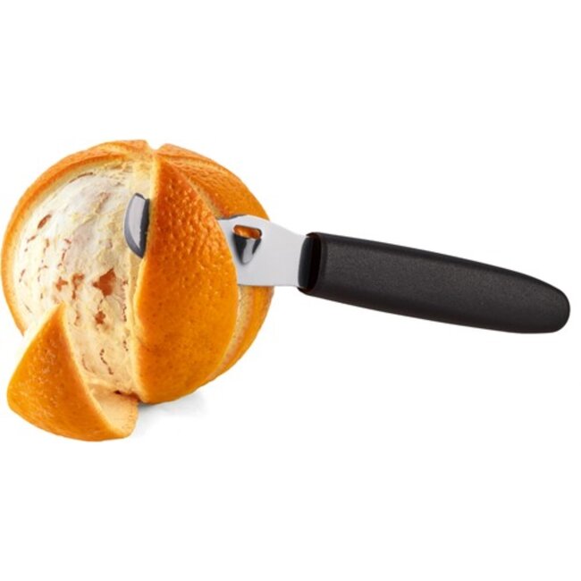 Triangle Professioneel Sinaasappel Schilmesje – 16,5 cm – Vaatwasserbestendig – Kartelrand