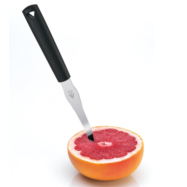 Triangle Professioneel Dubbelzijdig Grapefruitmesje – Halfrond Lemmet – Vaatwasserbestendig