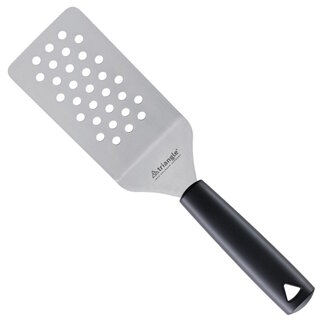 Triangle Paletmes met Knik en Gaatjes – 10 cm RVS – Zwart met Ophangsysteem