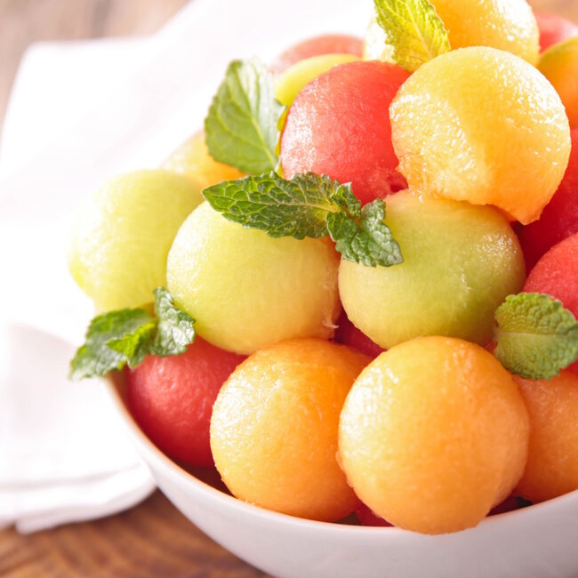 Triangle Pommes Parisienneboor – 22 mm – Scherp RVS – Zwart Handvat